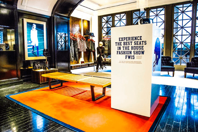 tommy hilfiger retail experience